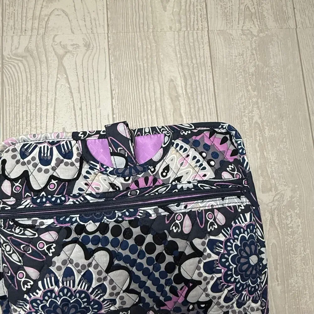Vera Bradley Mimosa Medallion Hanging Travel Organizer Cosmetic Toiletry Bag